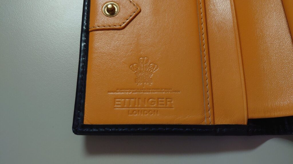 エッティンガー ETTINGER】二つ折り財布のレビュー【3年使用 